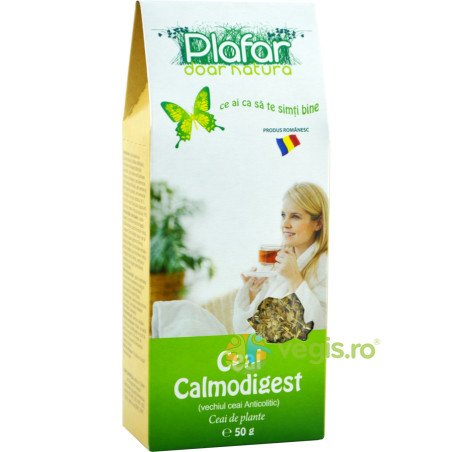 PLAFAR CEAI CALMODIGEST CUTII 50G - TISANA