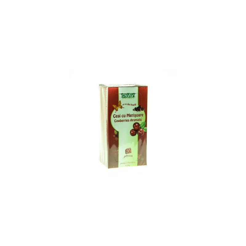 PLAFAR CEAI CU MERISOARE 20DZ*1.5G - TISANA