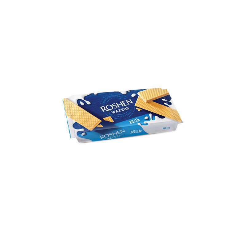 ROSHEN WAFERS MILK 210G - Wafer