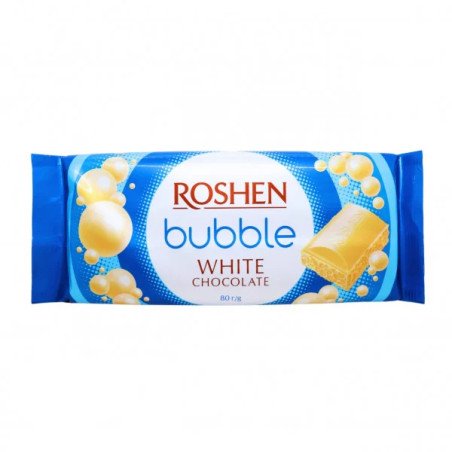 ROSHEN BUBBLE WHITE CHOCOLATE 80G - Cioccolato