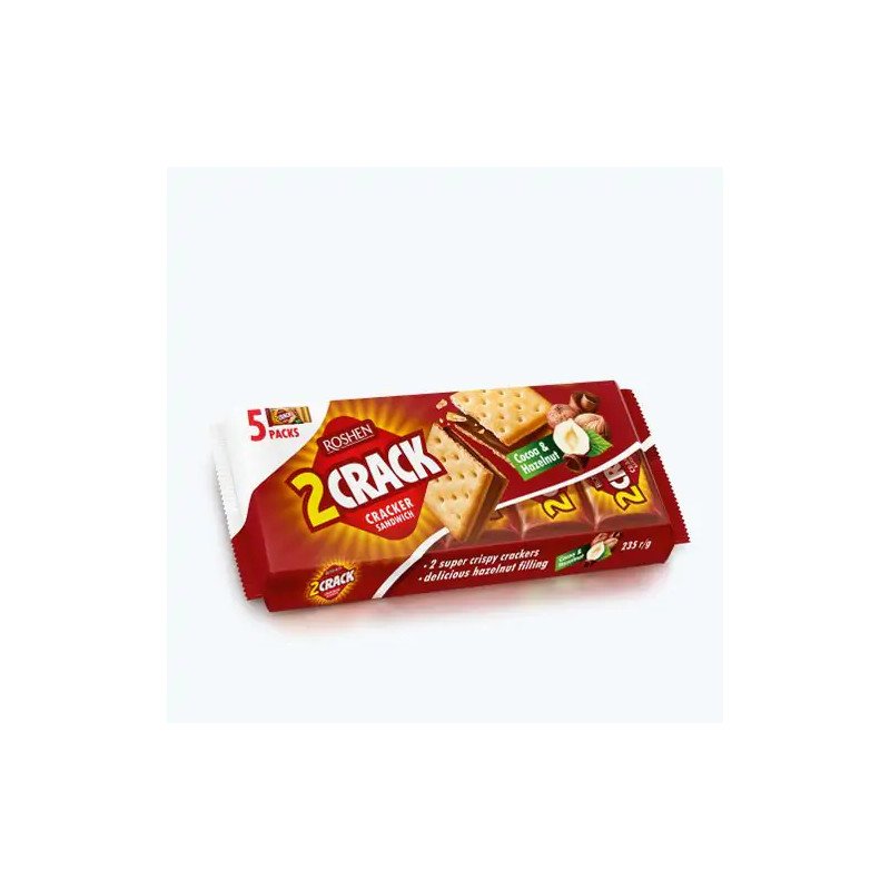 ROSHEN 2CRACK COCOA-NUT 235G - Cioccolato