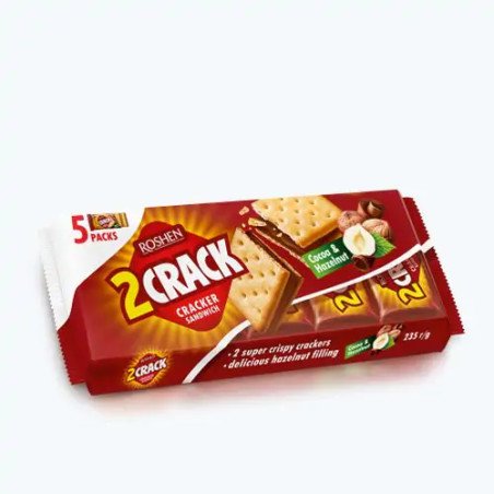 ROSHEN 2CRACK COCOA-NUT 235G - Cioccolato