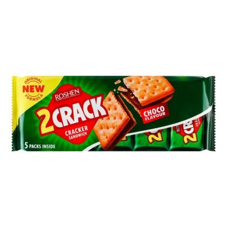 ROSHEN 2CRACK CHOCO 235G  - Cioccolato